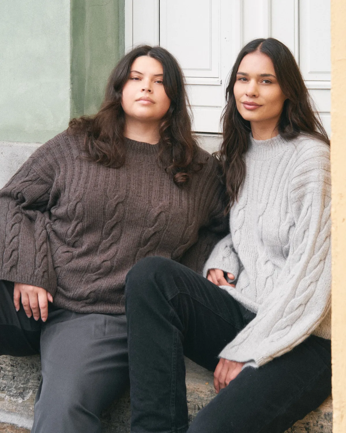Knitting for Olive Cobra Sweater Strickanleitung XS-4XL Zopf locker