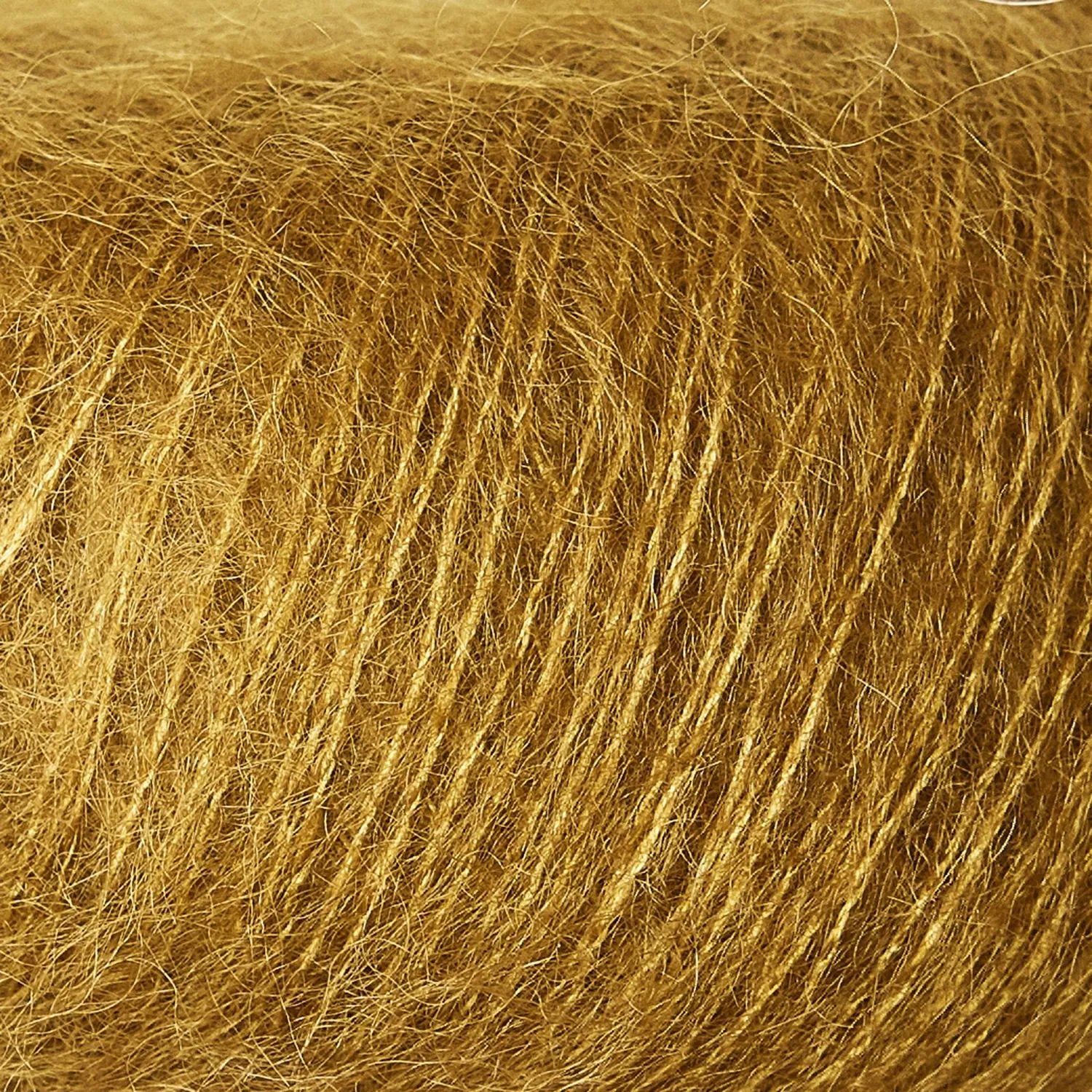 Knitting for Olive Soft Silk Mohair Wolle Dark Mustard ocker