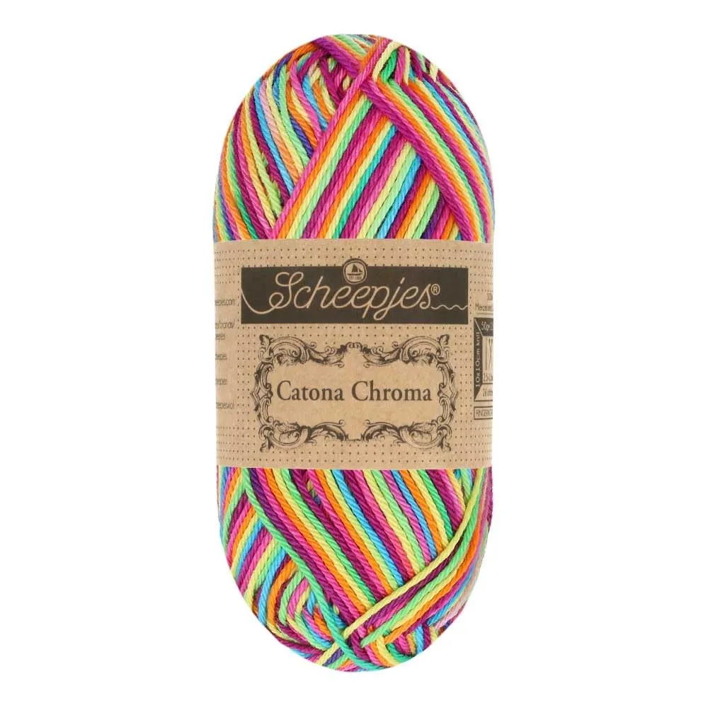Scheepjes Catona Chroma 027 Autumn Garn 50g Baumwolle