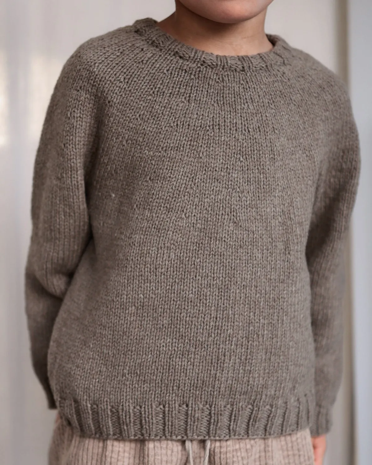 Knitting for Olive Carl Sweater Strickanleitung Kinderpullover