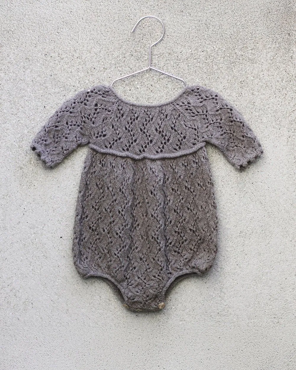 Knitting for Olive Holly Romper Strickanleitung 6-24 Monate
