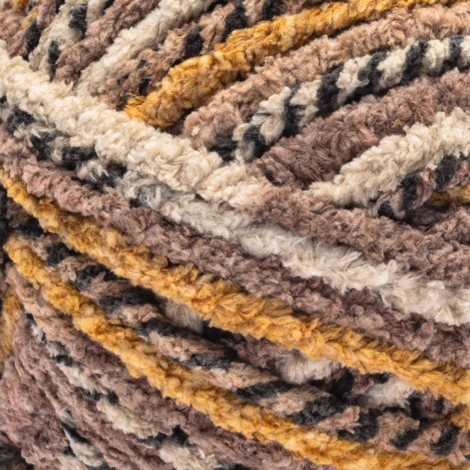 Bernat Blanket Swivel Chenillegarn 300g Schwarz-Effekt