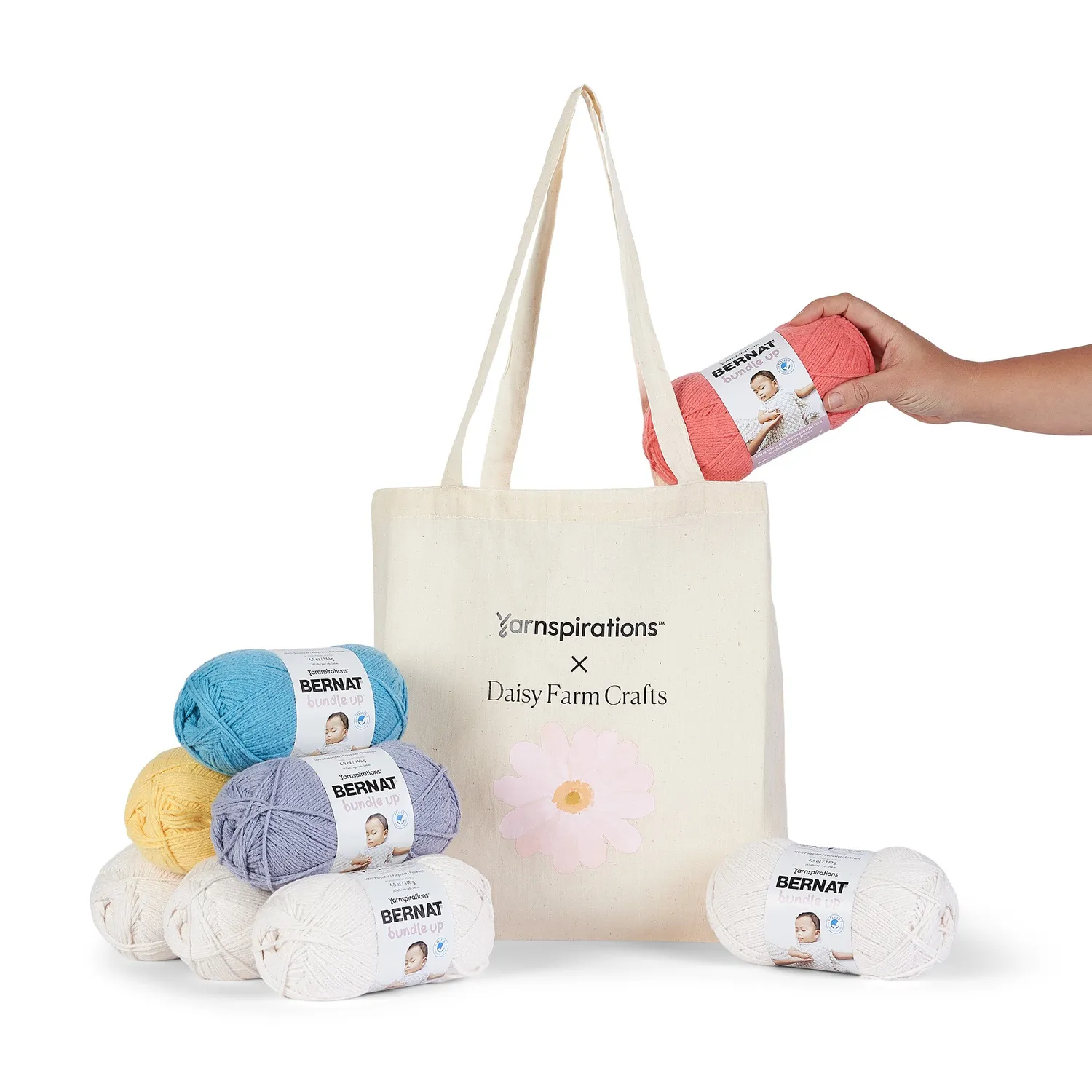 Bernat Bundle Up Daisy Farm Box Wollpaket