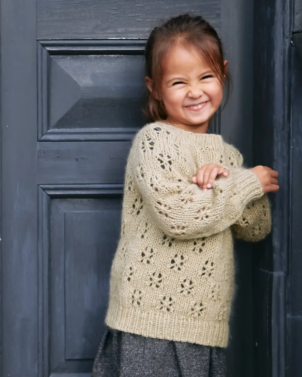 Knitting for Olive Pizza Sweater Strickanleitung Deutsch