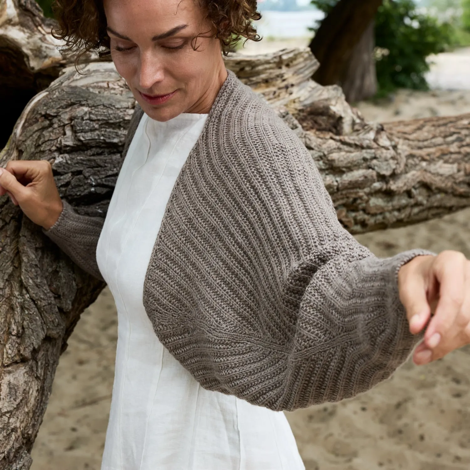 Rosy Green Wool Open Horizon Bolero Anleitung Deutsch Download