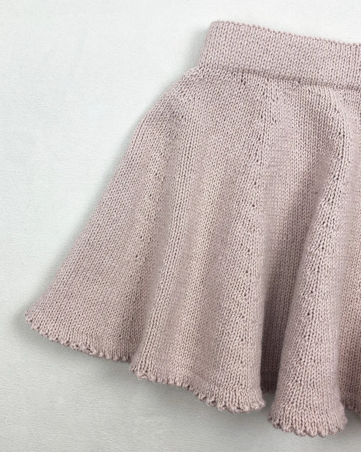 Knitting for Olive Olive's Swing Skirt Strickanleitung Deutsch Rock