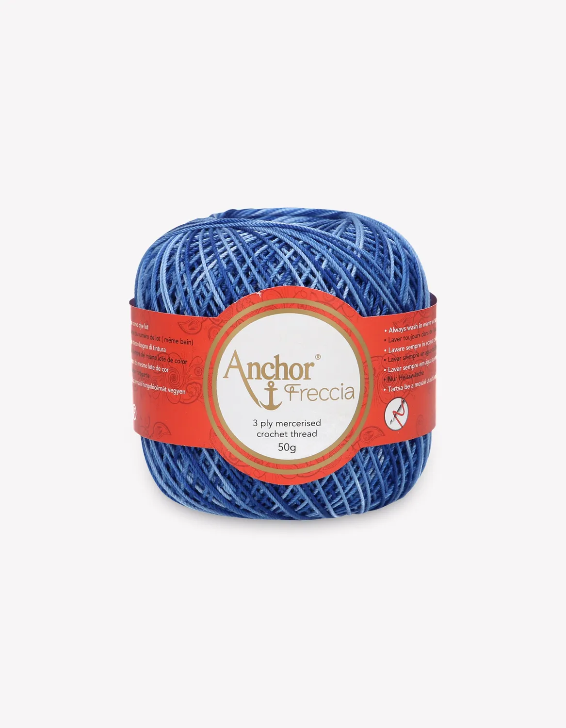 Anchor Freccia Multicolour 6 Häkelgarn 50g Verlauf