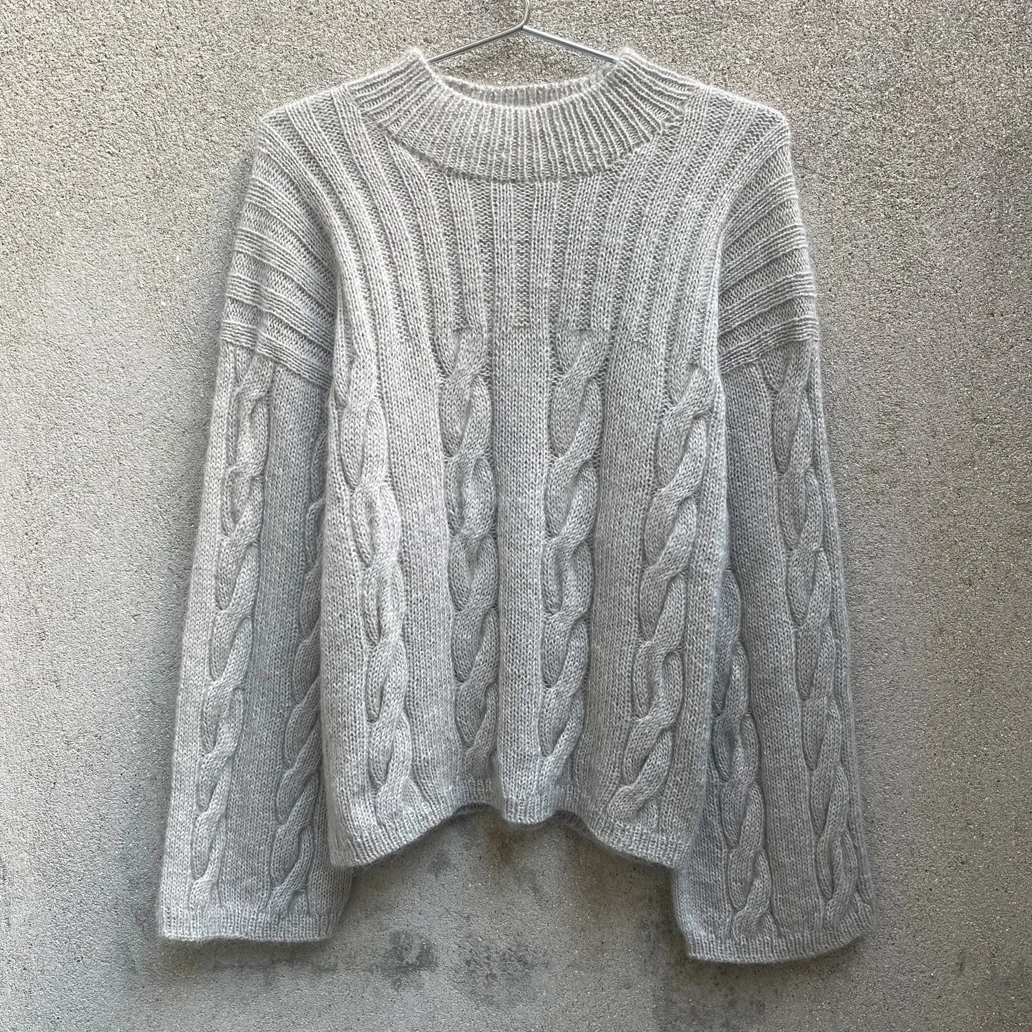 Knitting for Olive Cobra Sweater Strickanleitung XS-4XL Zopf locker