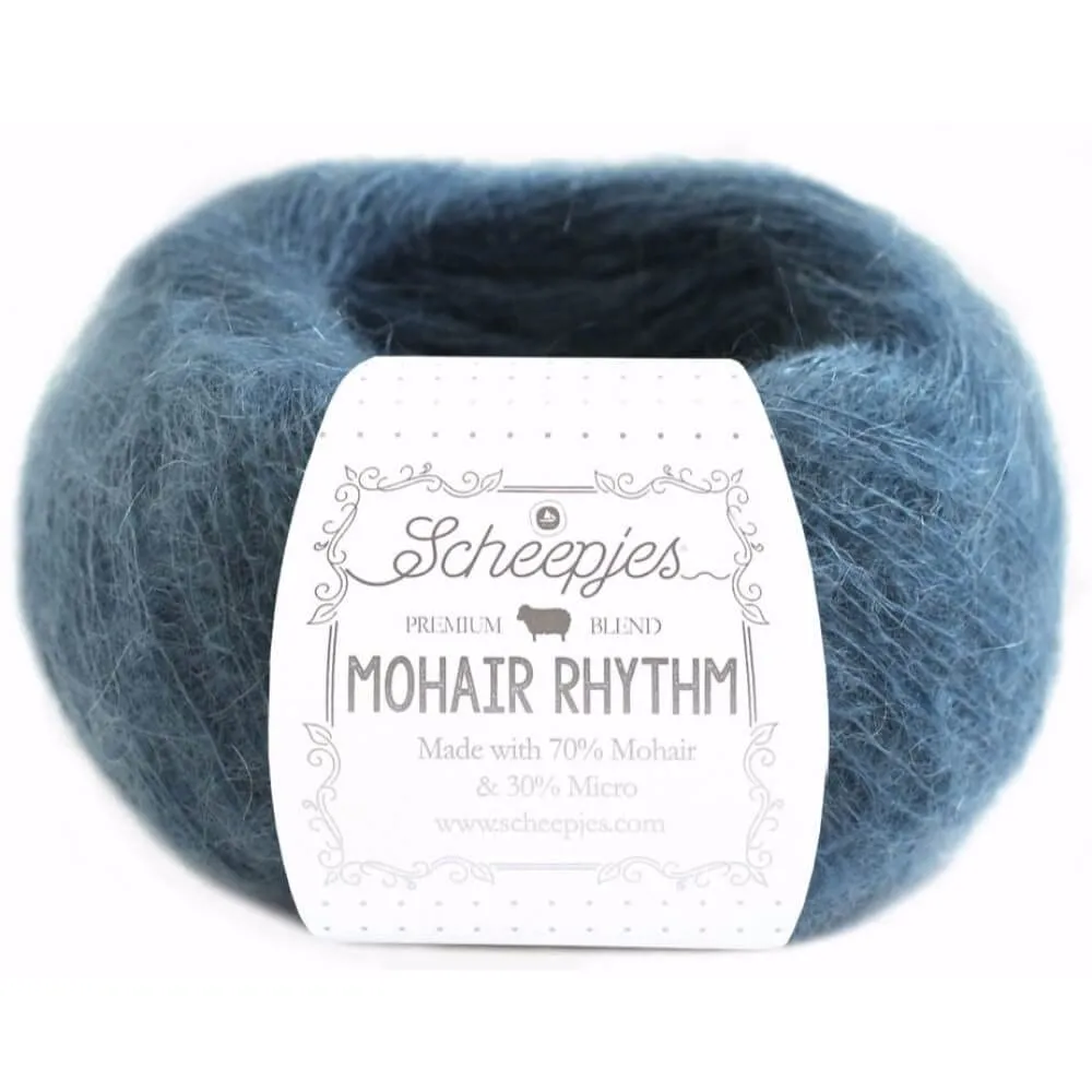 Scheepjes Mohair Rhythm 673 Foxtrot Mohairgarn 25g flauschig