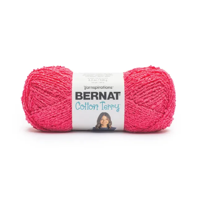 Bernat Cotton Terry Garn 120g Baumwolle