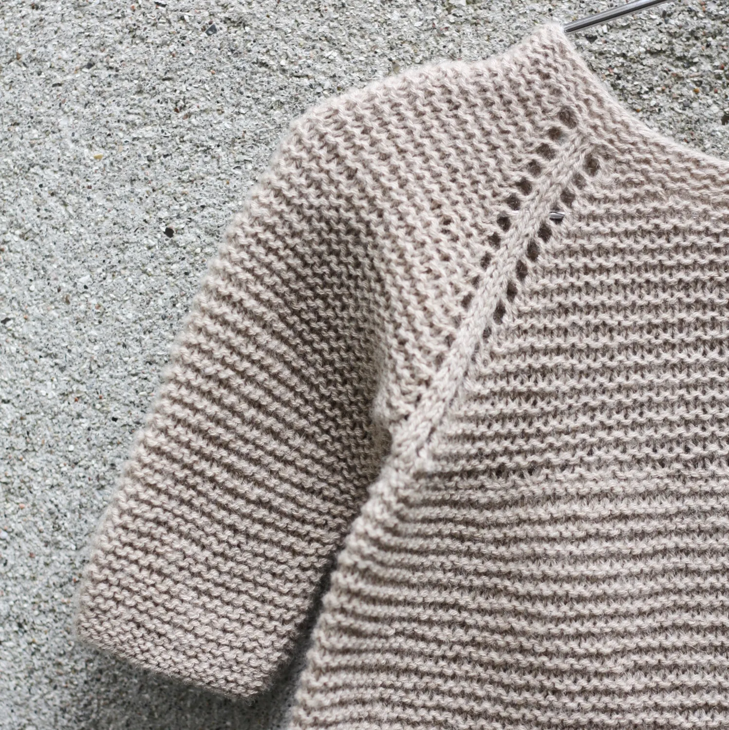 Knitting for Olive Garter Romper Strickanleitung Baby