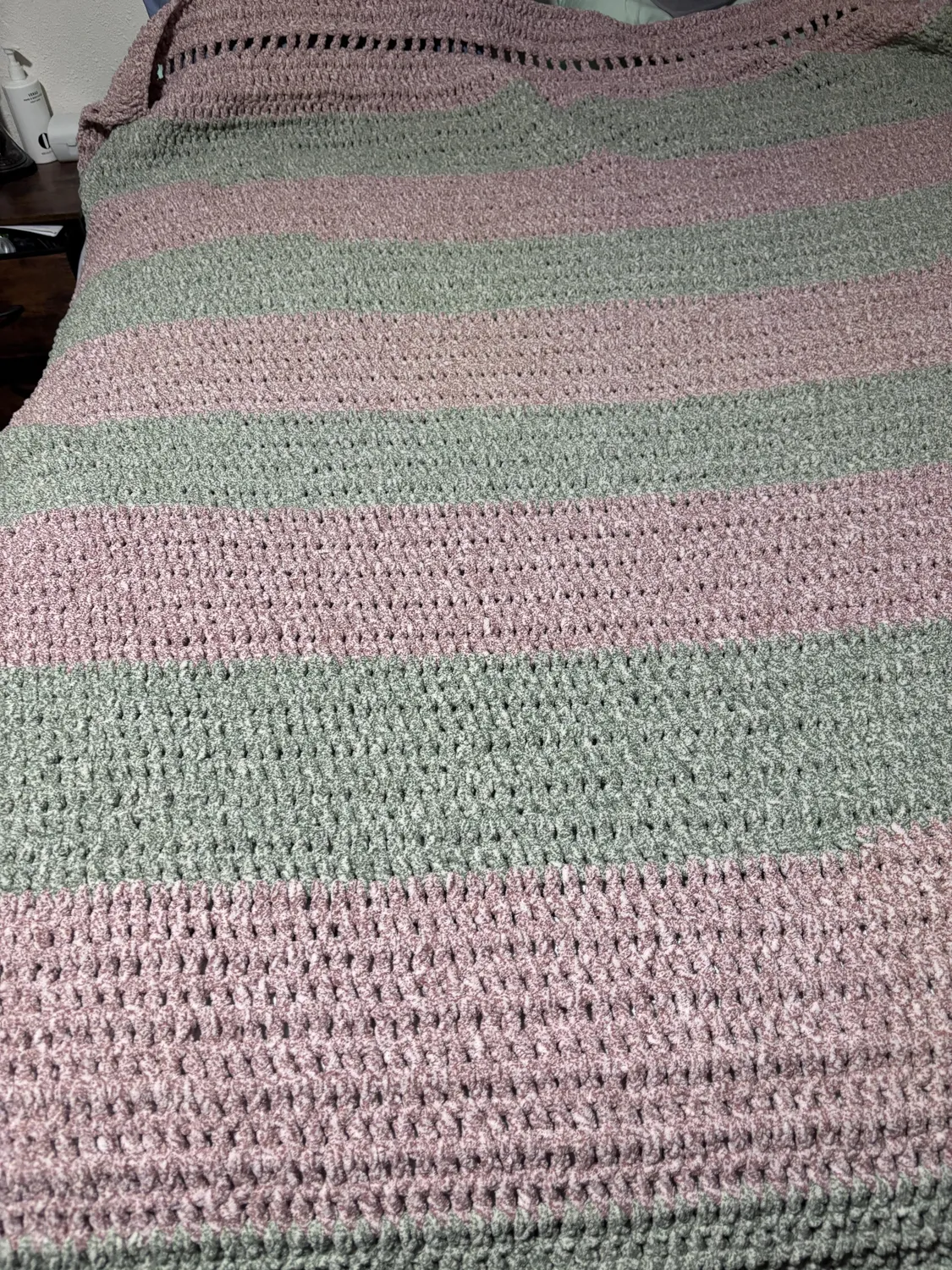 Bernat Blanket Speckle Chenillegarn 300g gesprenkelt