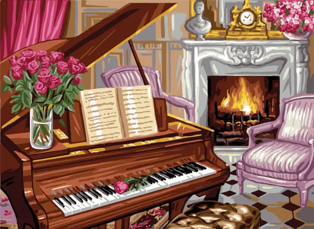 Anchor Royal Paris Piano Gobelin-Canvas 37x47,5 cm