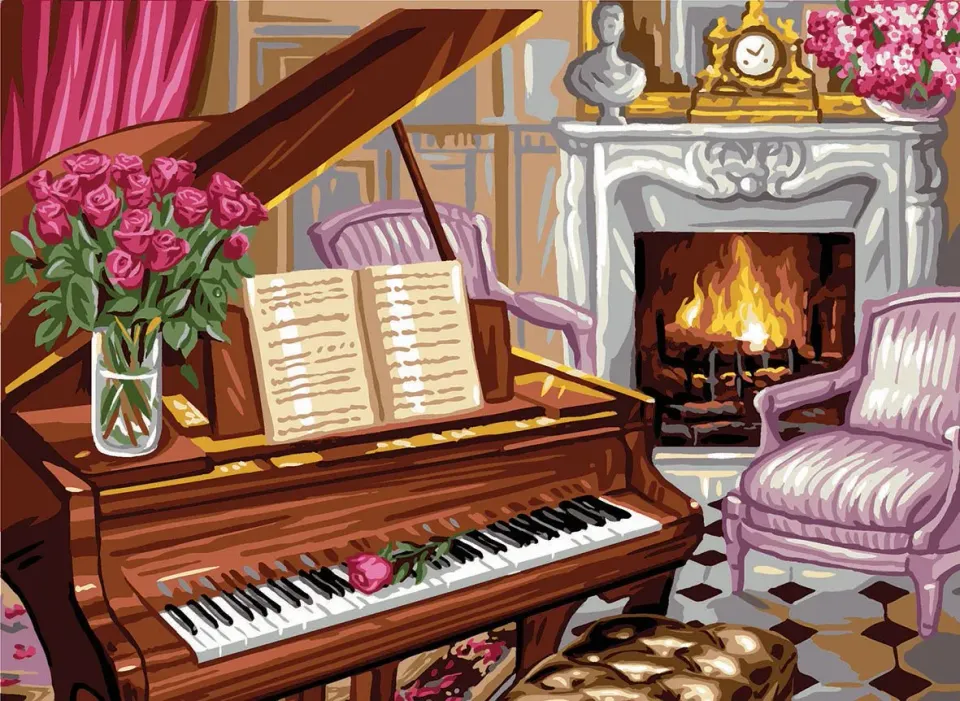 Anchor Royal Paris Piano Gobelin-Canvas 37x47,5 cm
