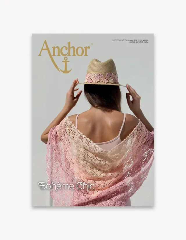 Anchor Freccia Boheme Chic Häkelheft Sommer-Modelle