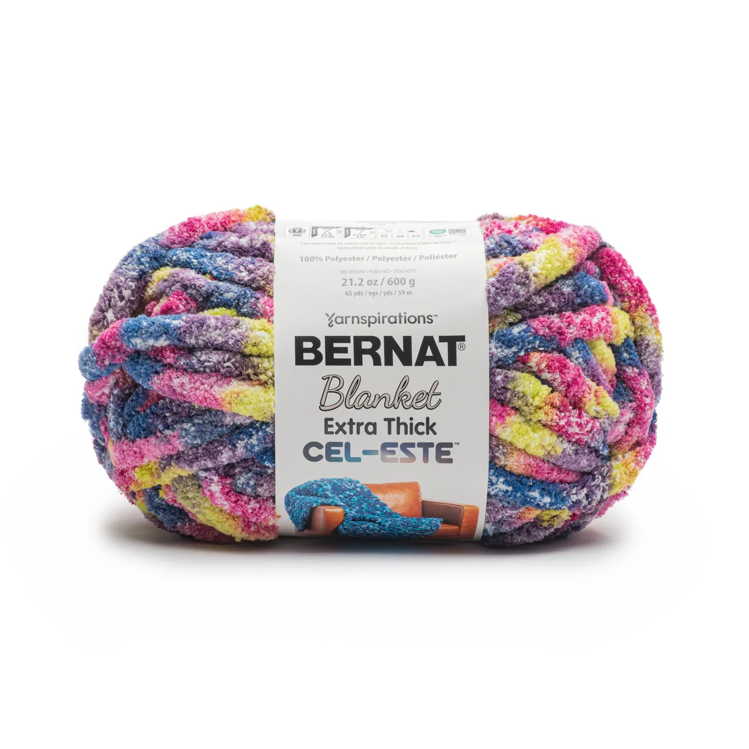 Bernat Blanket Extra Thick Cel-Este Wolle Milky Way 600g Jumbo