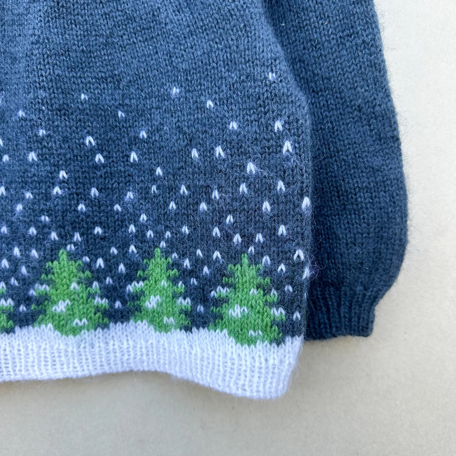 Knitting for Olive Snow Sweater Strickanleitung Kids