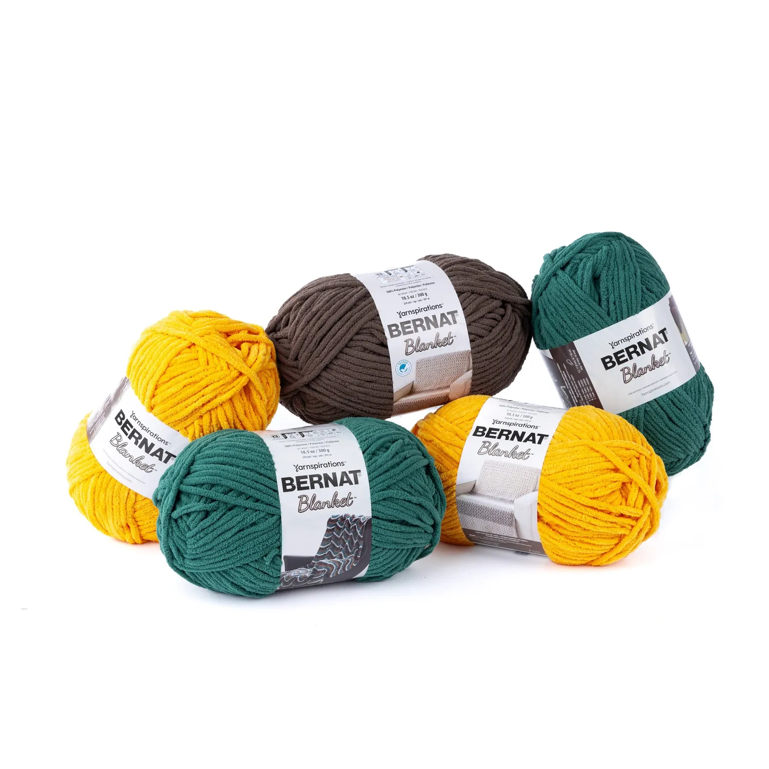 Bernat Blanket Moogly Toy Box Chenillewolle 6 Knäuel