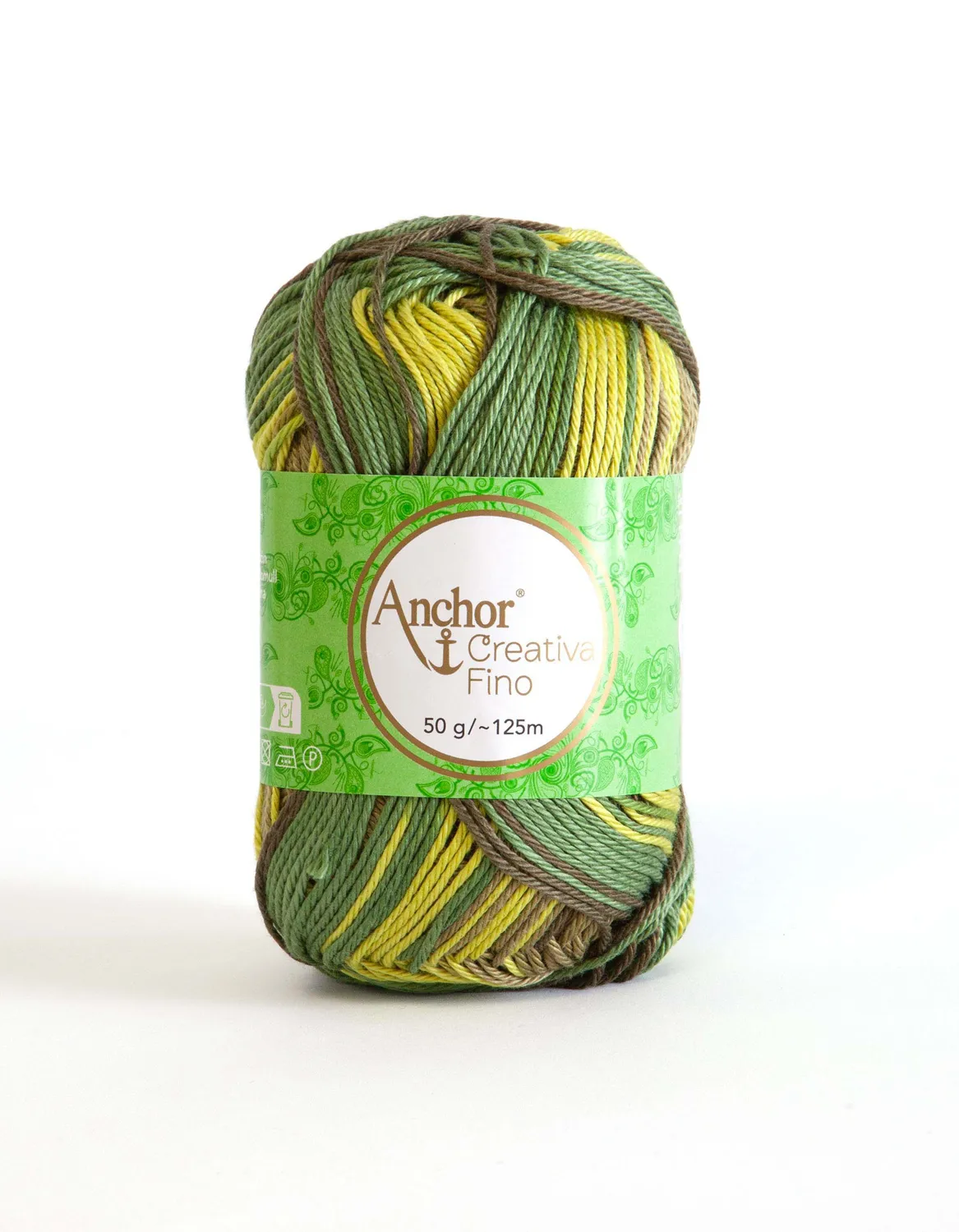 Anchor Creativa Fino Häkelgarn Multicolor Baumwolle 4-fädig