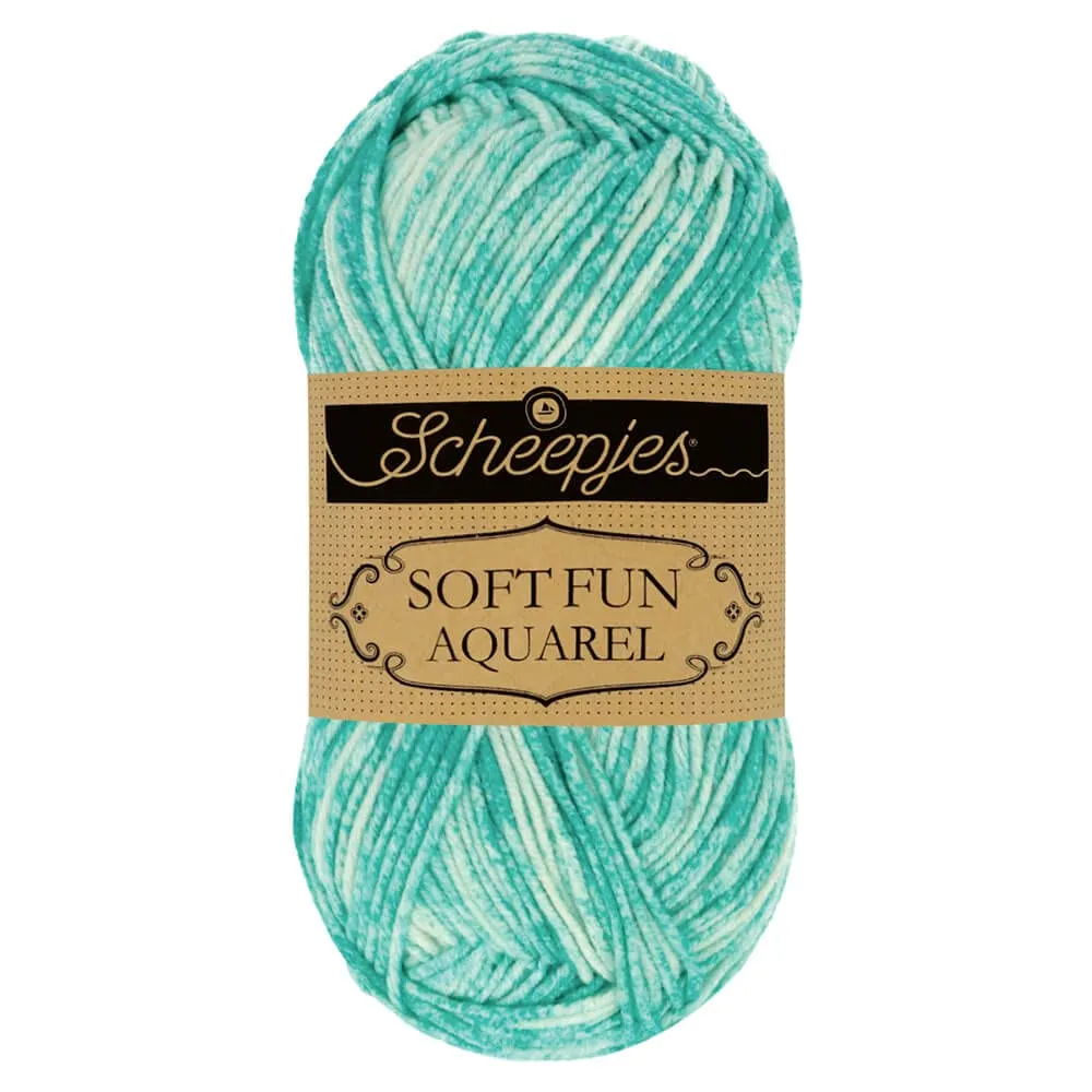 Scheepjes Softfun Aquarel 804 Cloudescape Garn 1x50g grau