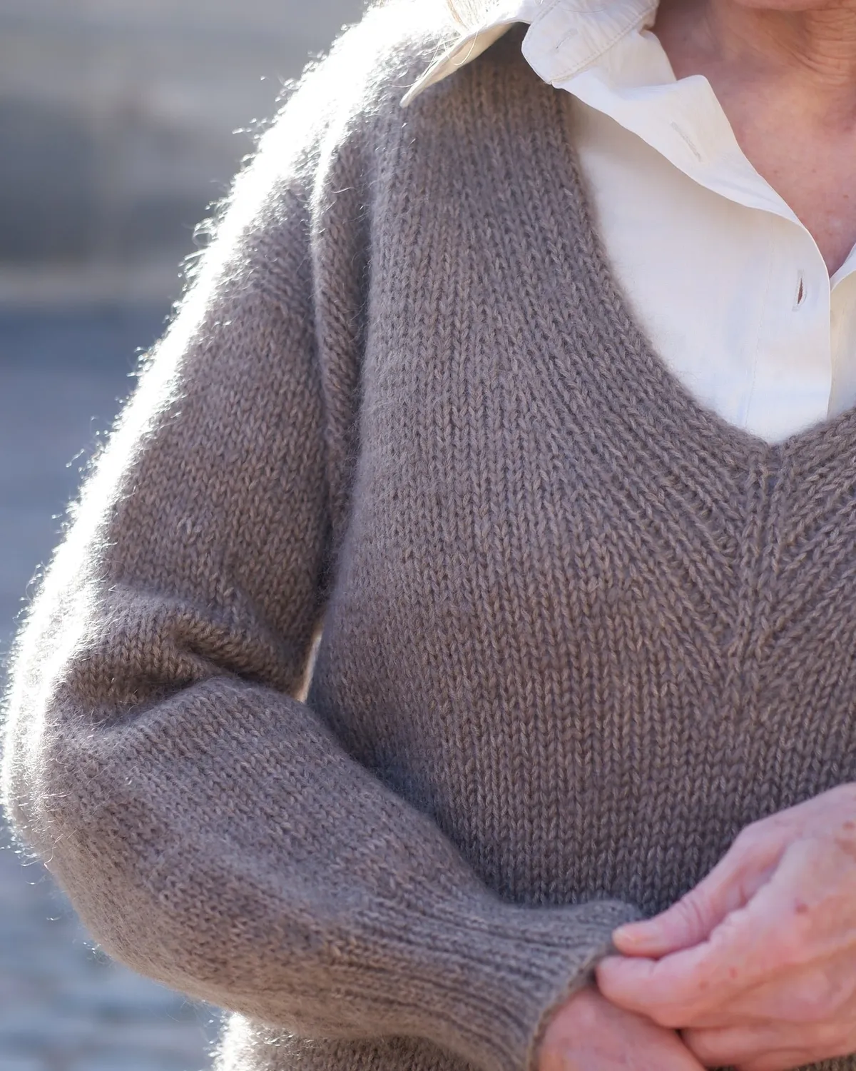 Knitting for Olive Darjeeling Sweater Strickanleitung 1-6 oversize