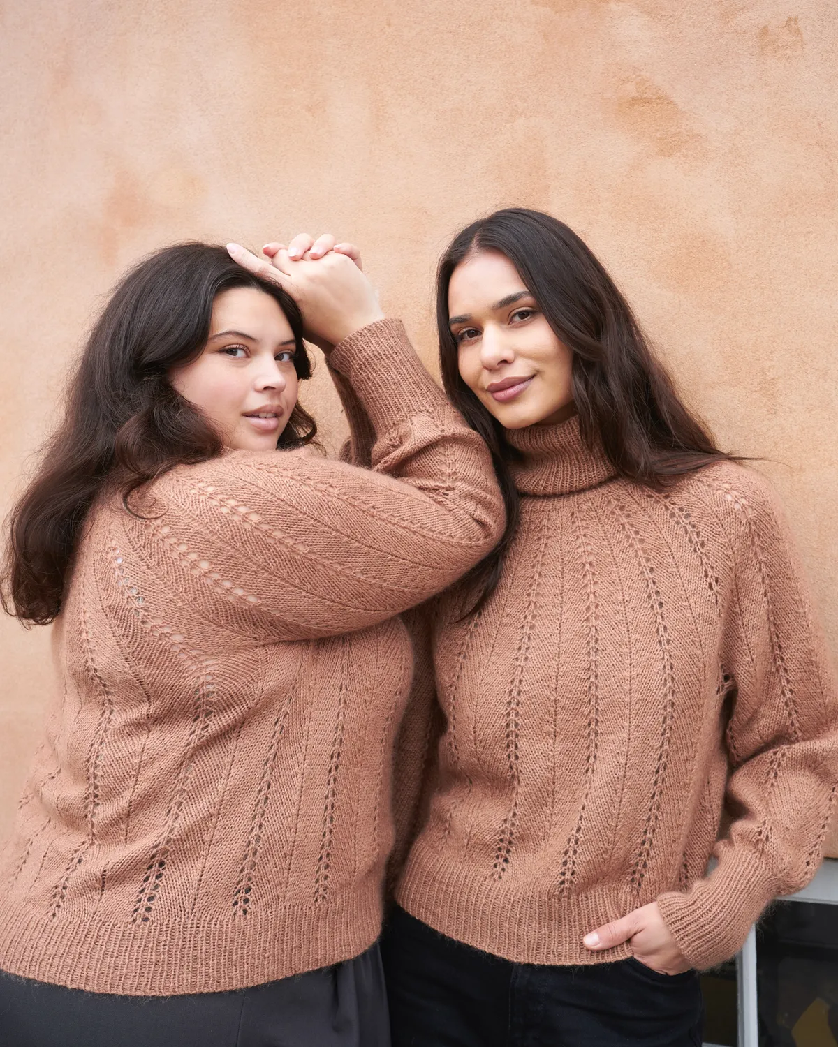 Knitting for Olive Fern Sweater Strickanleitung deutsch Lacemuster