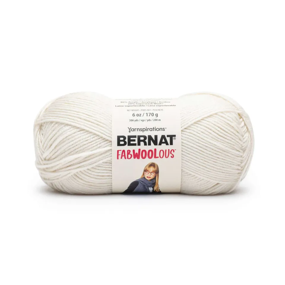 Bernat Fabwoolous Wolle Acryl Wollmix uni