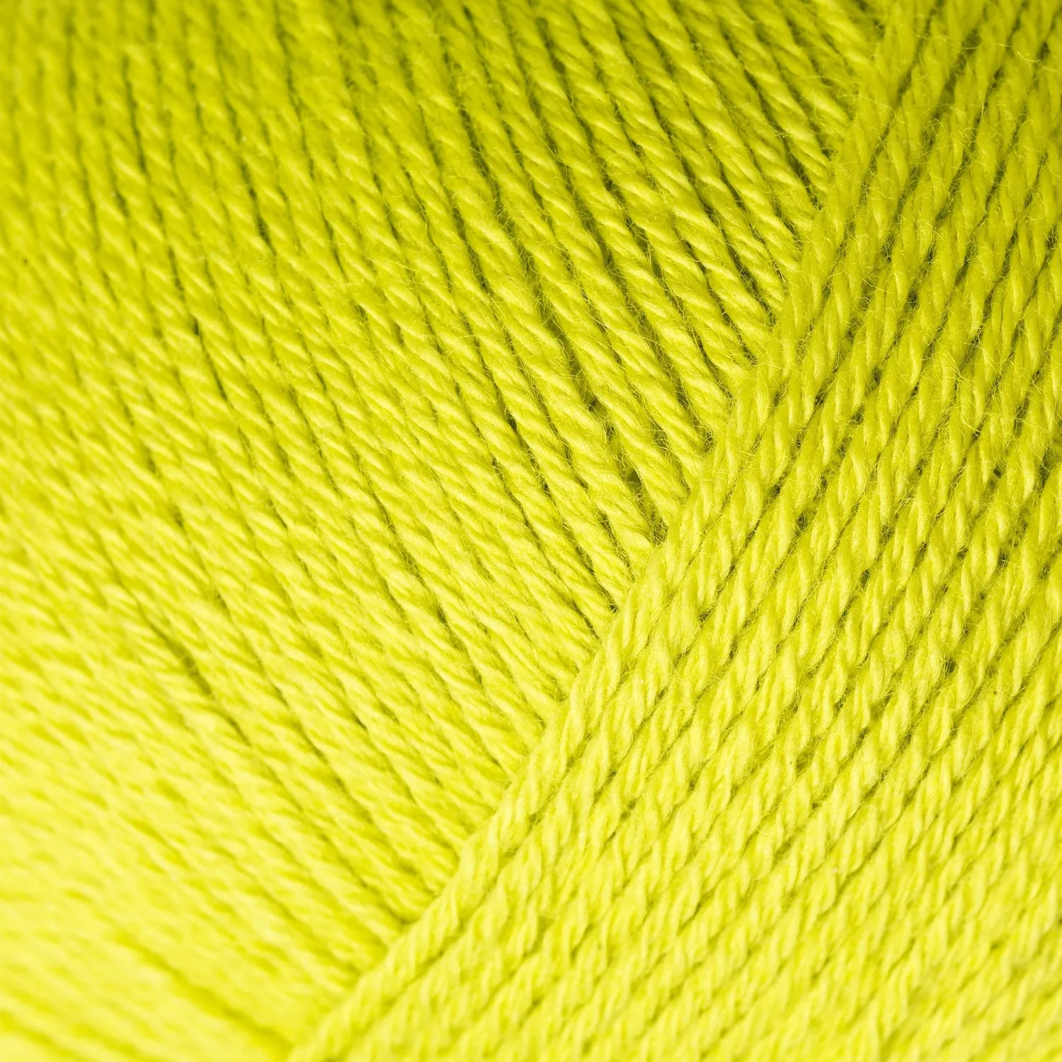 Knitting for Olive Cotton Merino Wolle Lime Yellow frisches Gelb