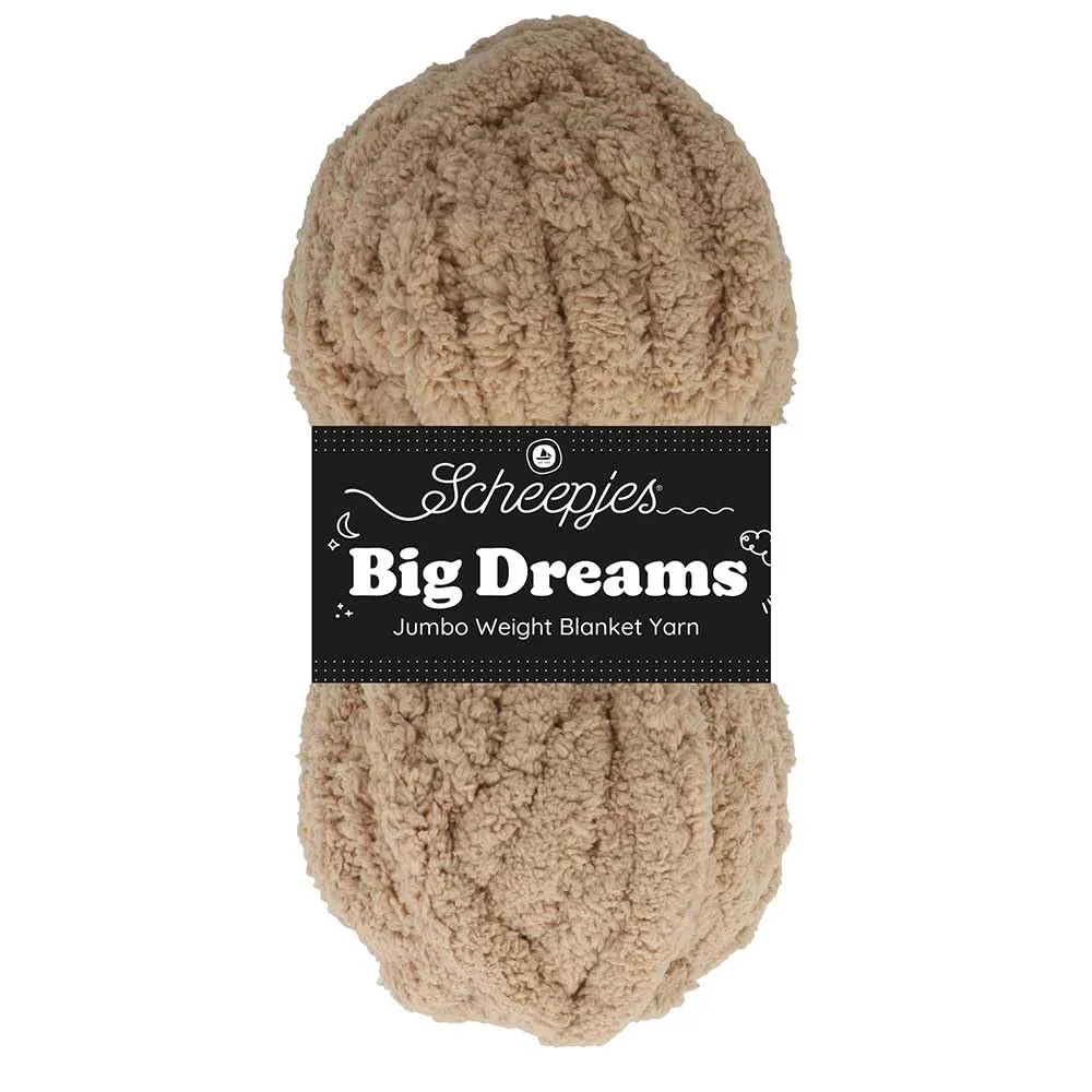 Scheepjes Big Dreams 506 Garn Gelb Braun 200g Inspiration