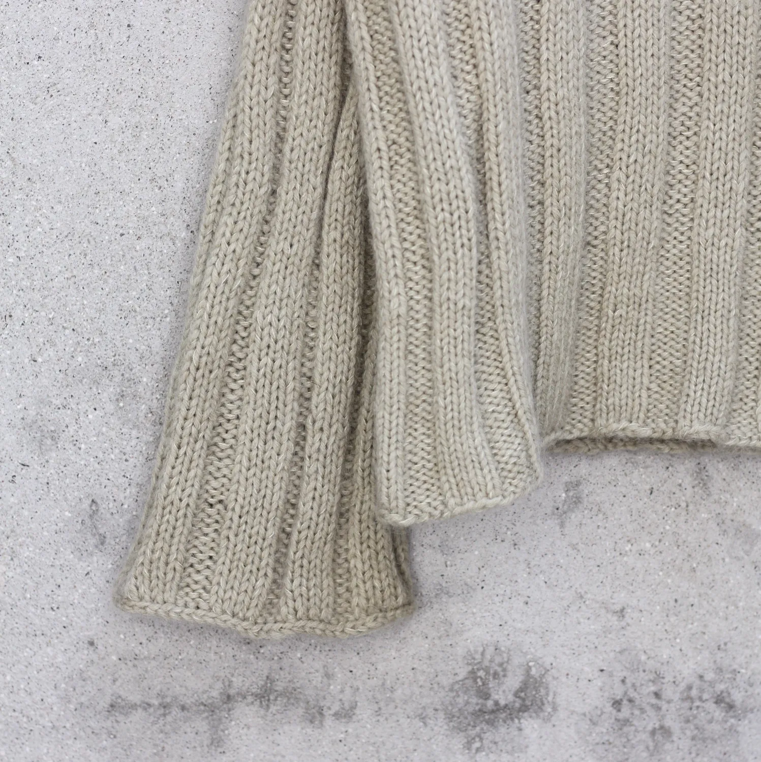 Knitting for Olive Fennel Sweater Strickanleitung Deutsch Oversize-Rippe