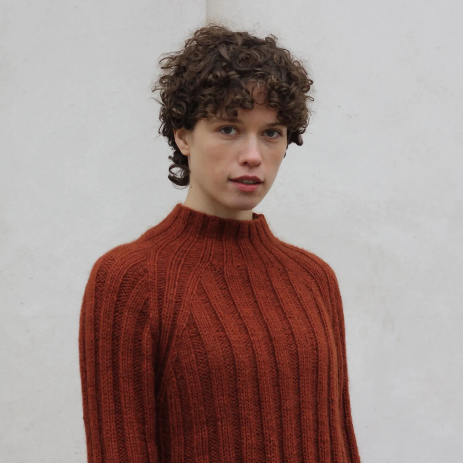 Knitting for Olive Chunky Rib Sweater Strickanleitung deutsch Oversize