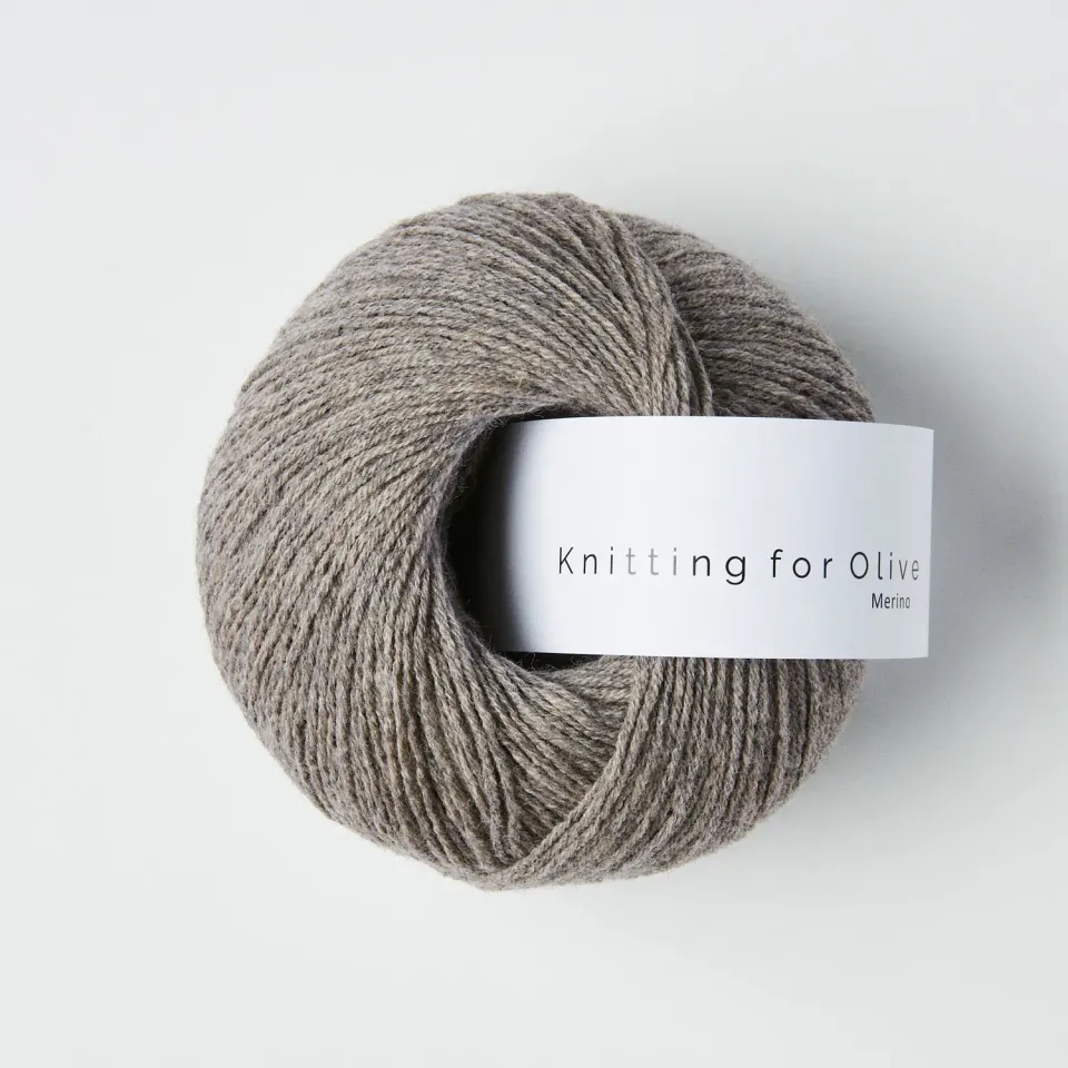 Knitting for Olive Merino Wolle dusty moose 50g