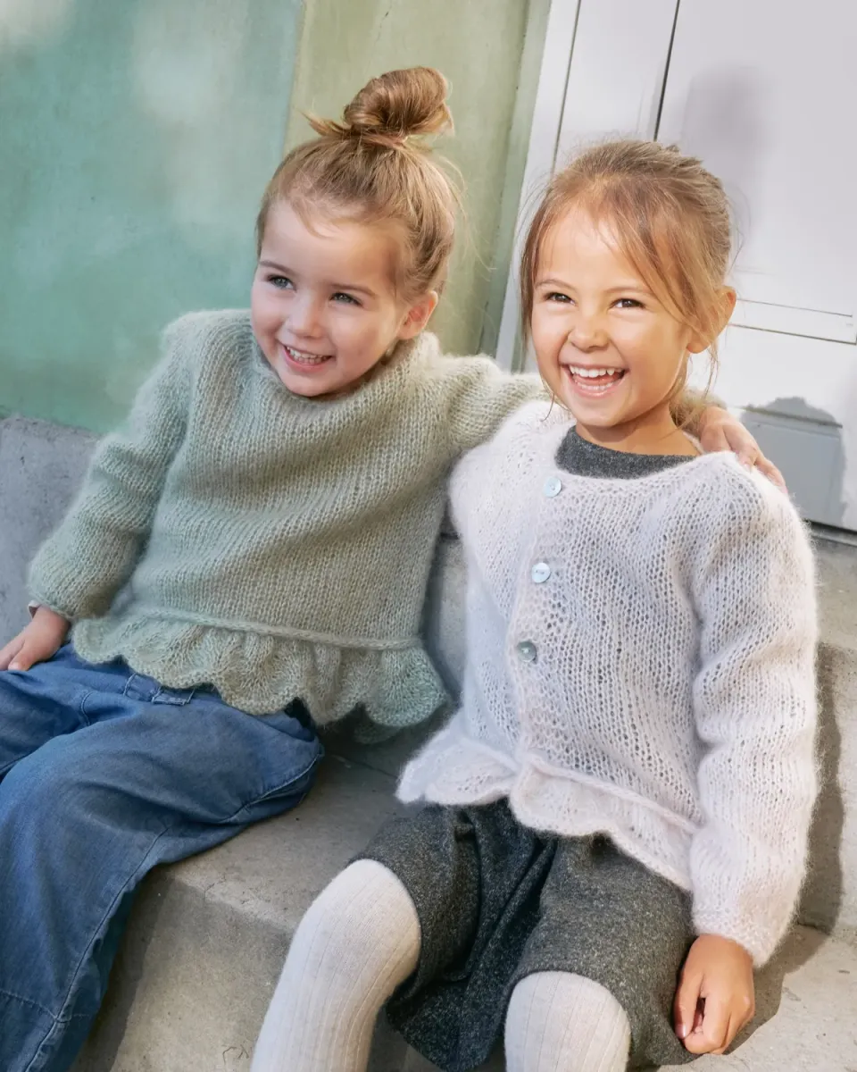 Knitting for Olive Poppy Cardigan Anleitung Deutsch 1-14 J