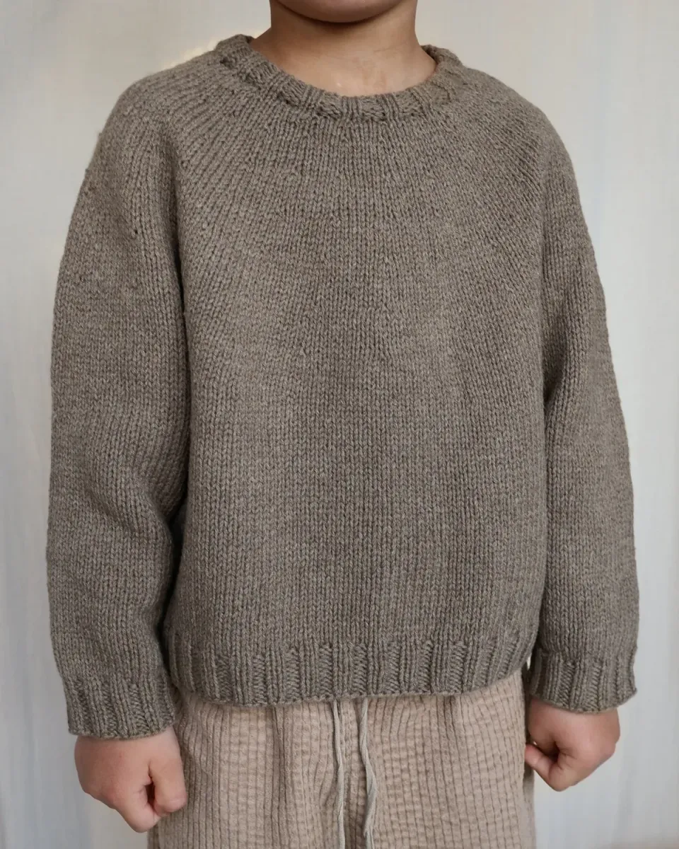 Knitting for Olive Carl Sweater Strickanleitung Kinderpullover
