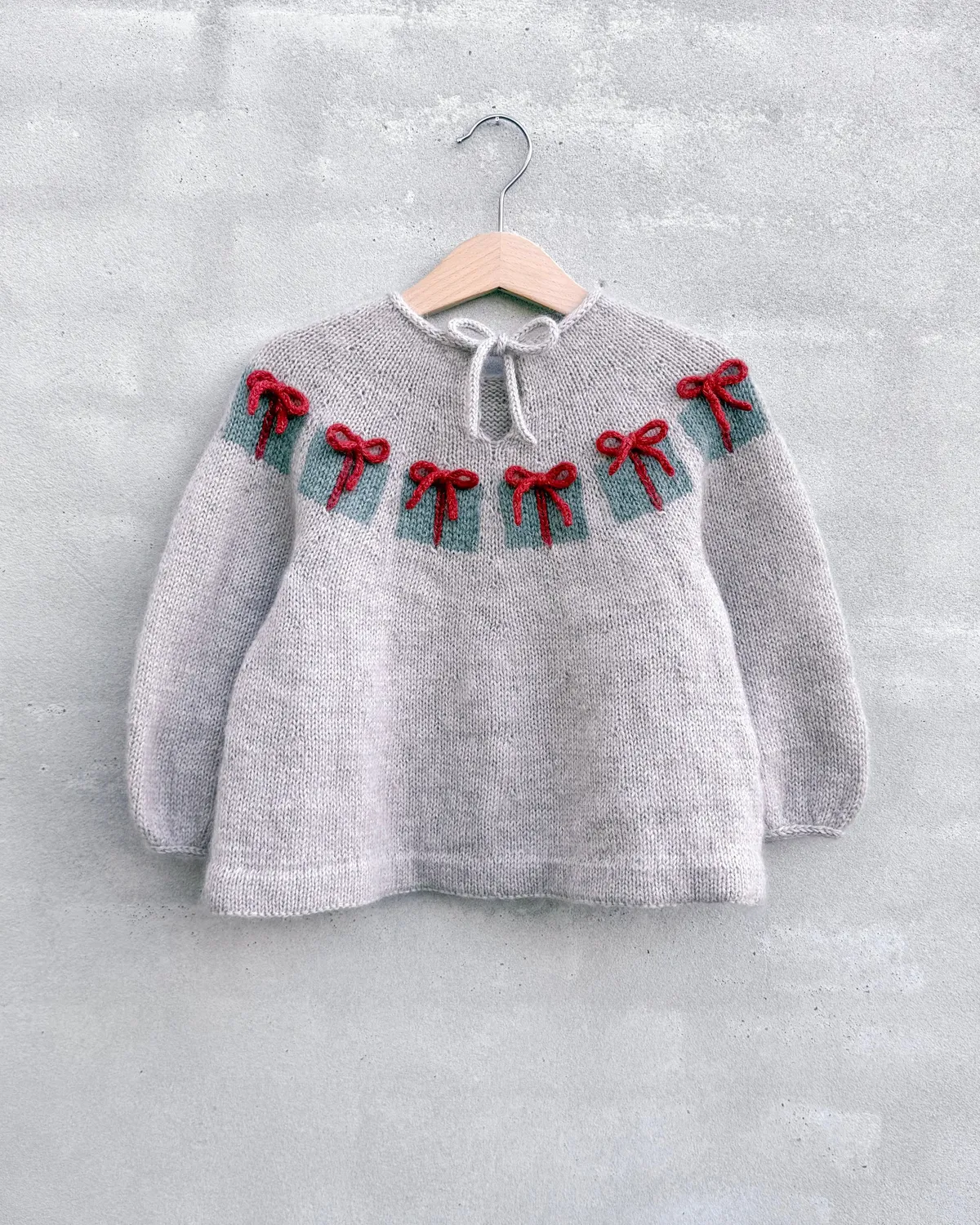 Knitting for Olive Christmas Morning Tunic Strickanleitung 1-12 Jahre