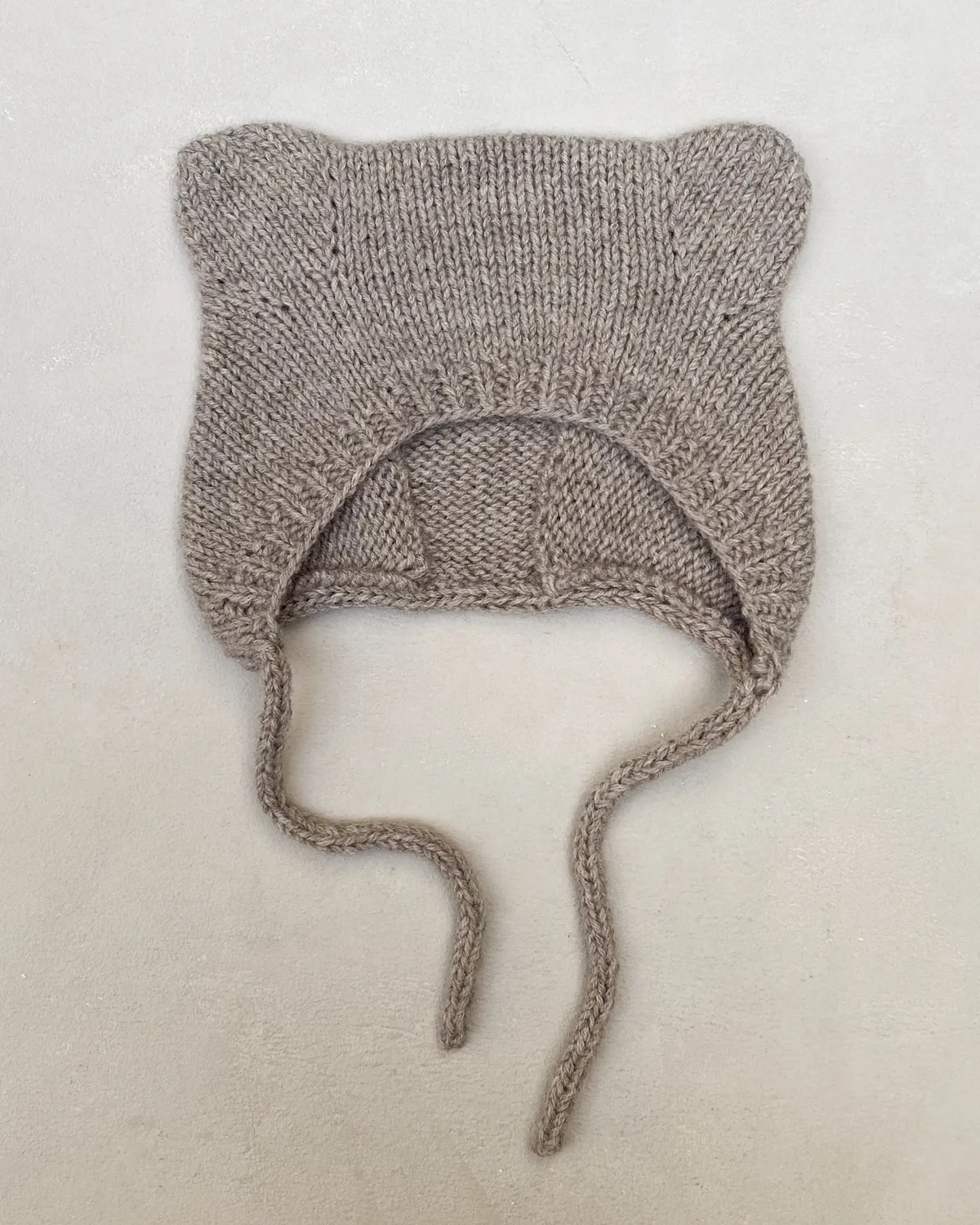 Knitting for Olive Baby Bear Bonnet Strickanleitung Deutsch Ohren