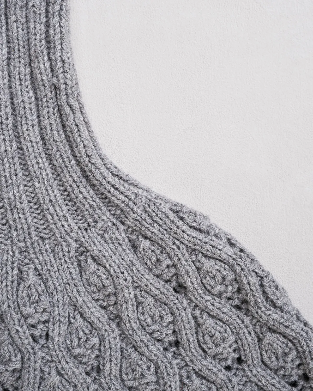 Knitting for Olive Peacock Collar Strickanleitung Kragen