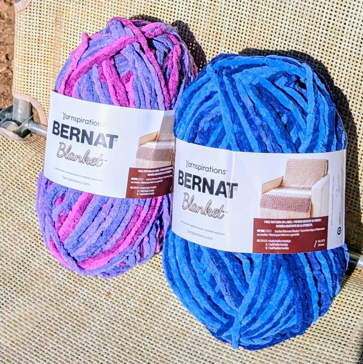 Bernat Blanket Wolle 150g Chenillegarn für Deko