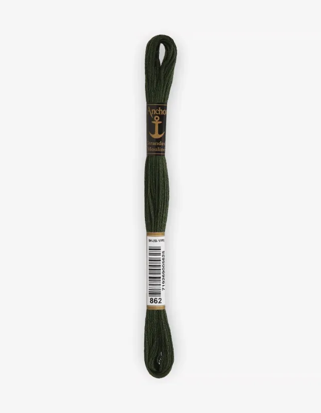 Anchor Stranded Cotton Mouliné Stickgarn 8m Baumwolle