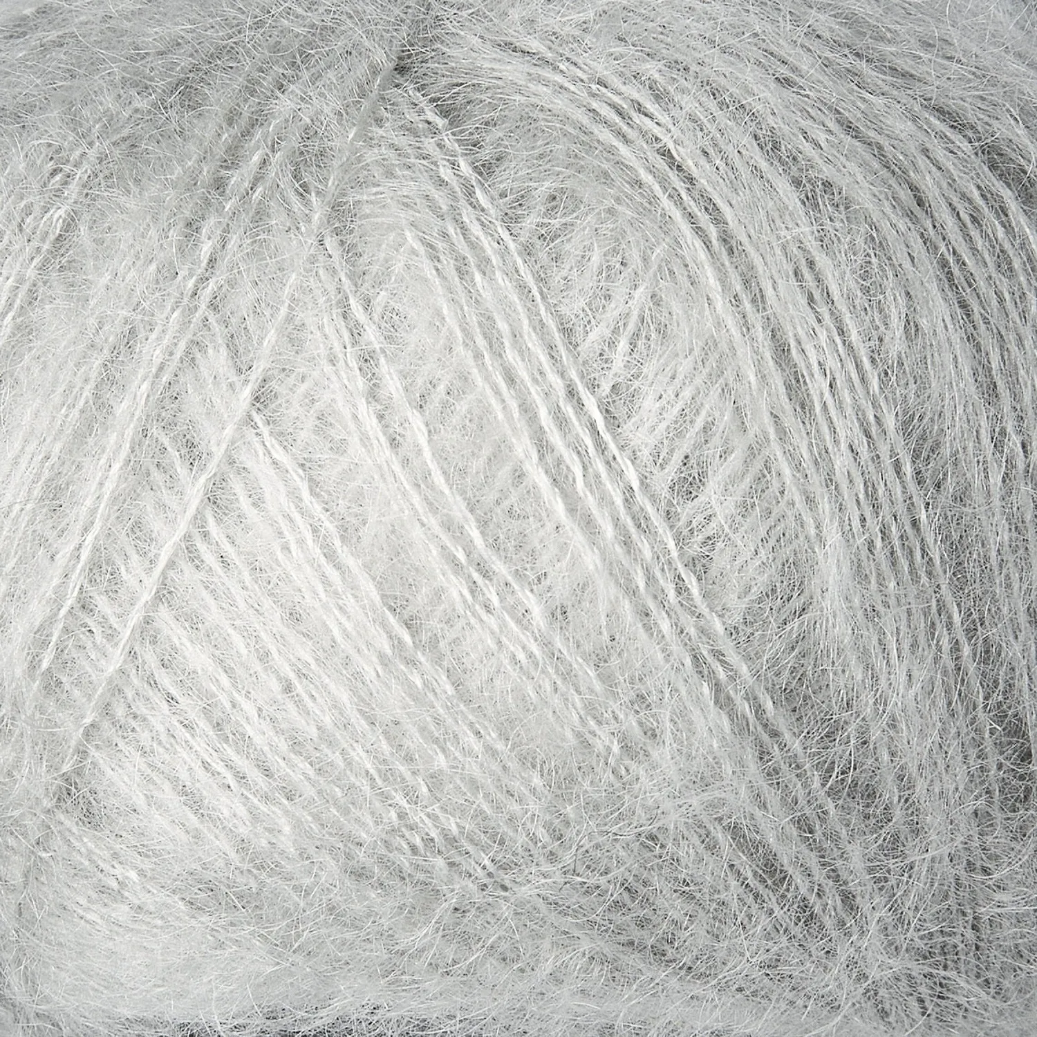 Knitting for Olive Soft Silk Mohair Pearl Gray hellgrau