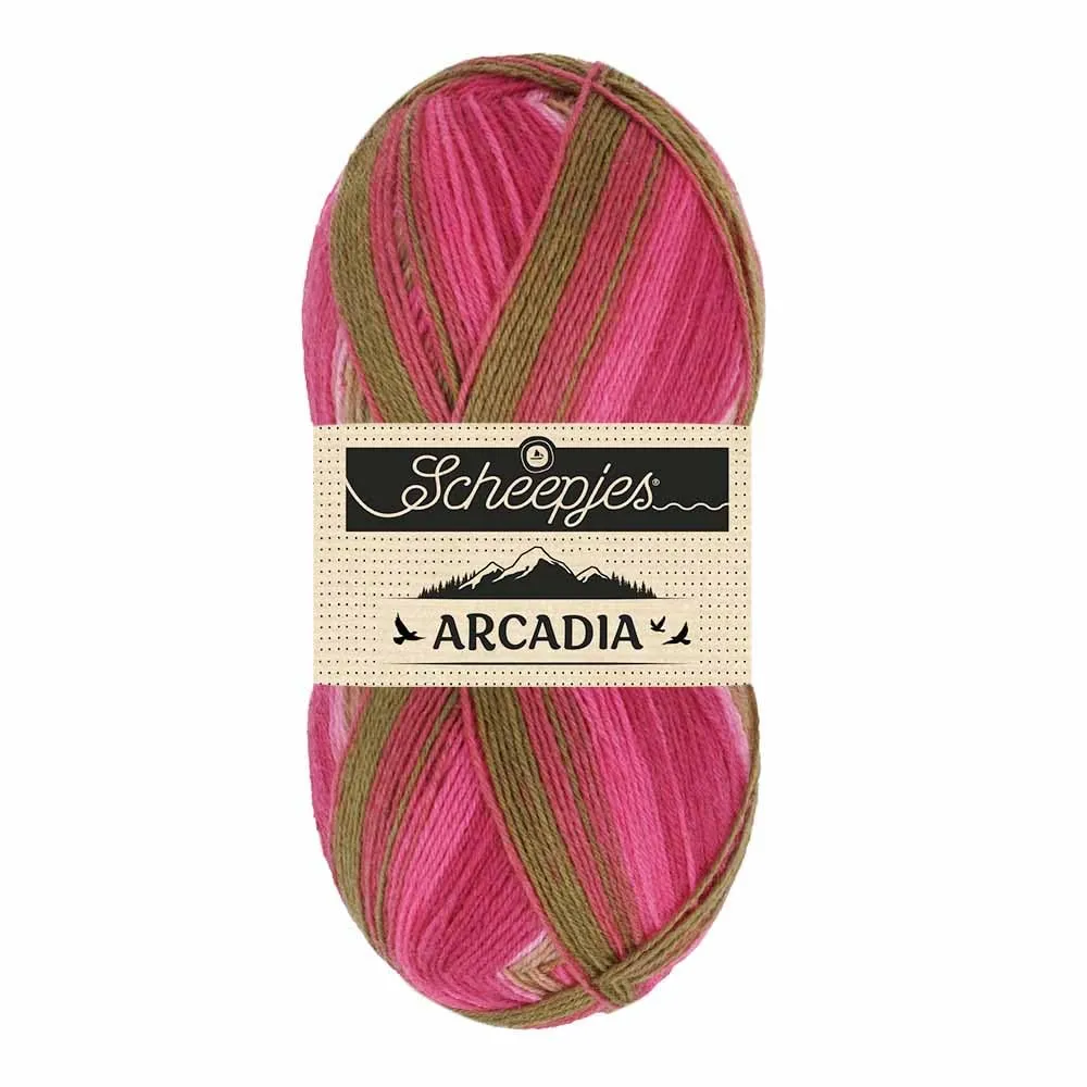 Scheepjes Arcadia 905 Rainforest Sockengarn 100g Wolle
