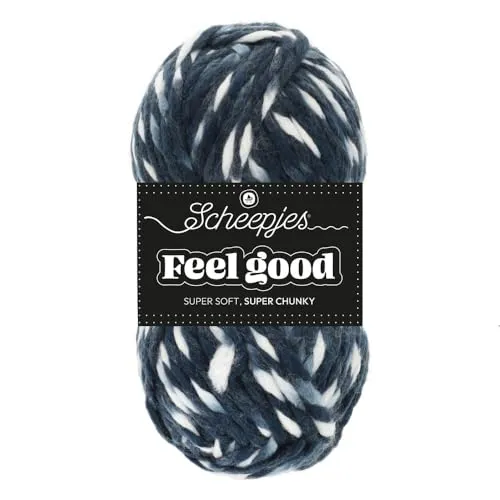 Scheepjes Feel Good 704 Cloud Nine Garn 150g Blaugrau