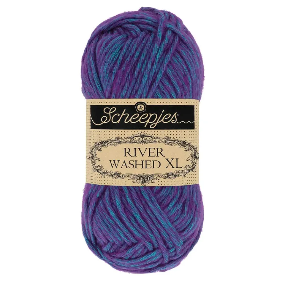 Scheepjes River Washed XL 989 Yarra Garn 1x50g Baumwollmix