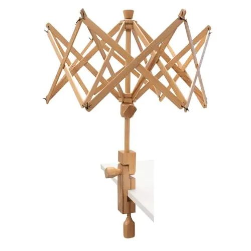 Scheepjes Umbrella Swift Schirmhaspel Buche Garnwickler 75cm