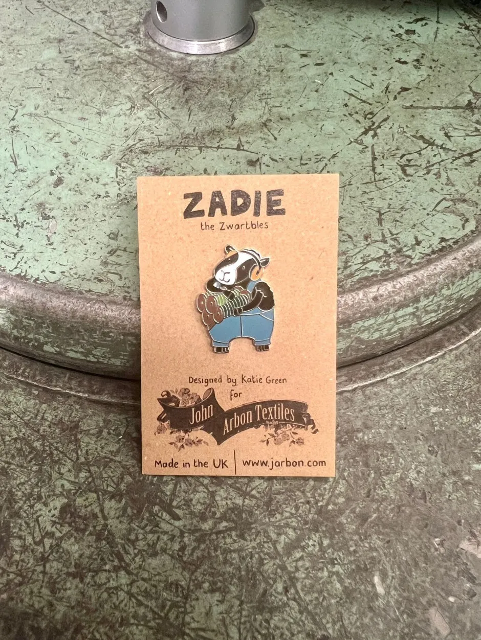 John Arbon Bertie Edna Zadie Emaille-Pin Bertie