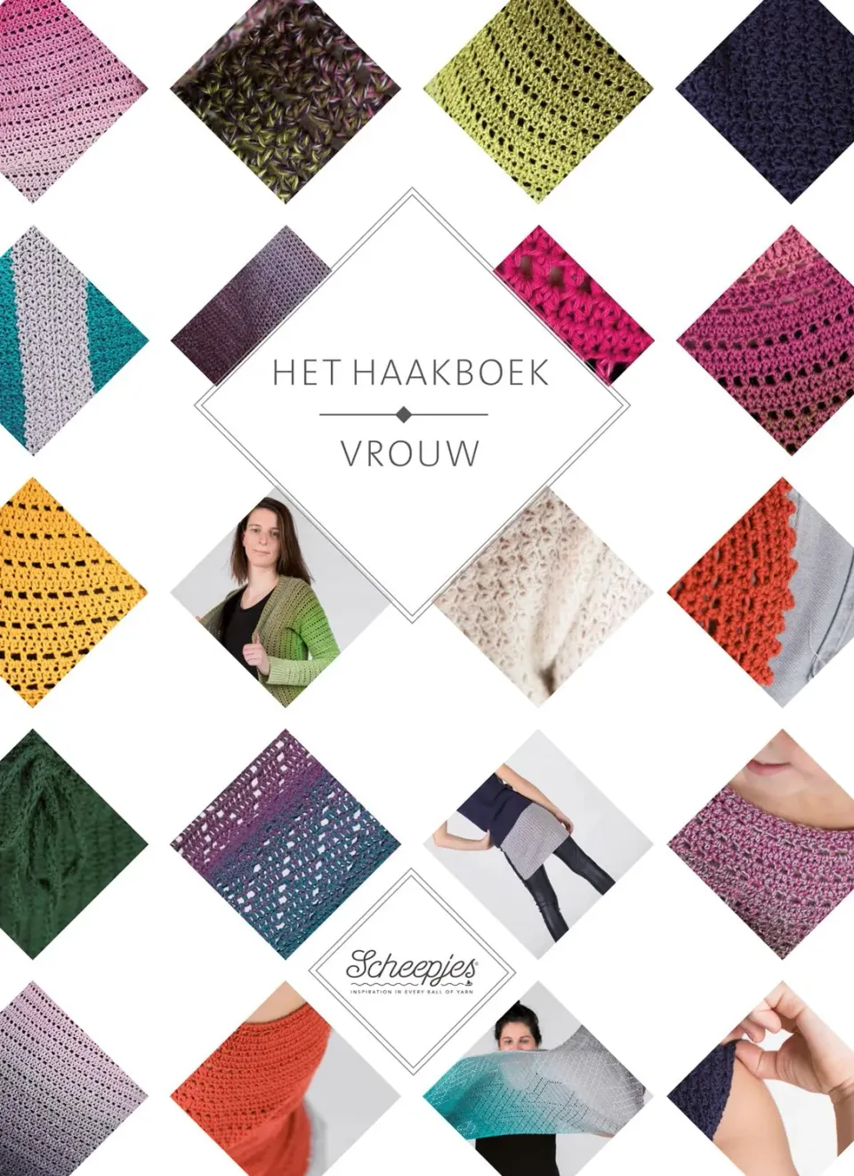 Scheepjes Het Haakboek Vrouw Häkelbuch Damenmode Häkeln