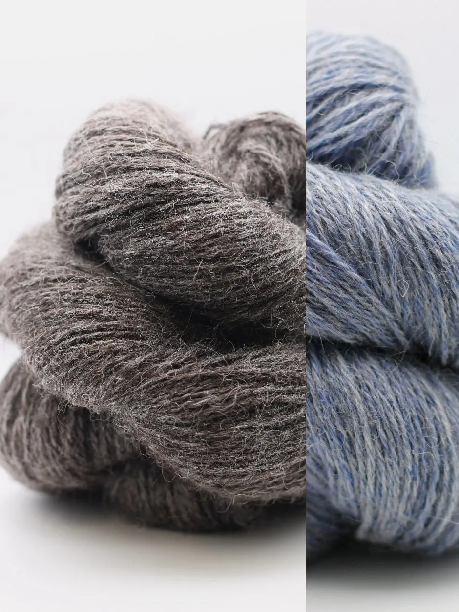 John Arbon Pothos Shawl Anleitung Zoe Snow Ash Tuch