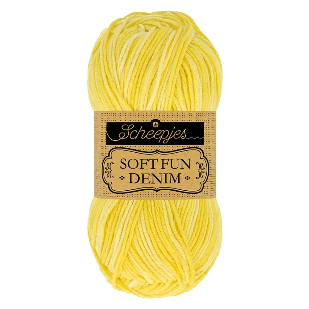 Scheepjes Softfun Denim 500 Garn 1x50g Baumwollmischung