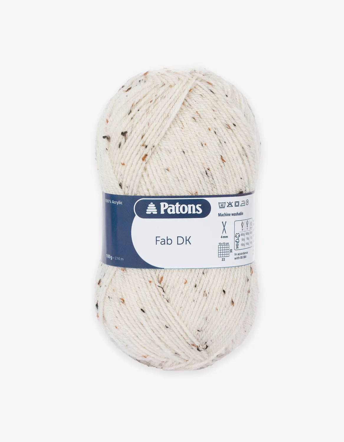 Patons Fab DK Wolle 100g 274m pflegeleicht