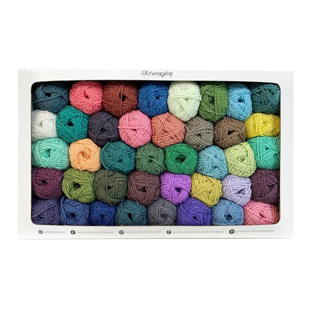 Scheepjes Scrumptious Farbpaket 80x30g Farbvielfalt